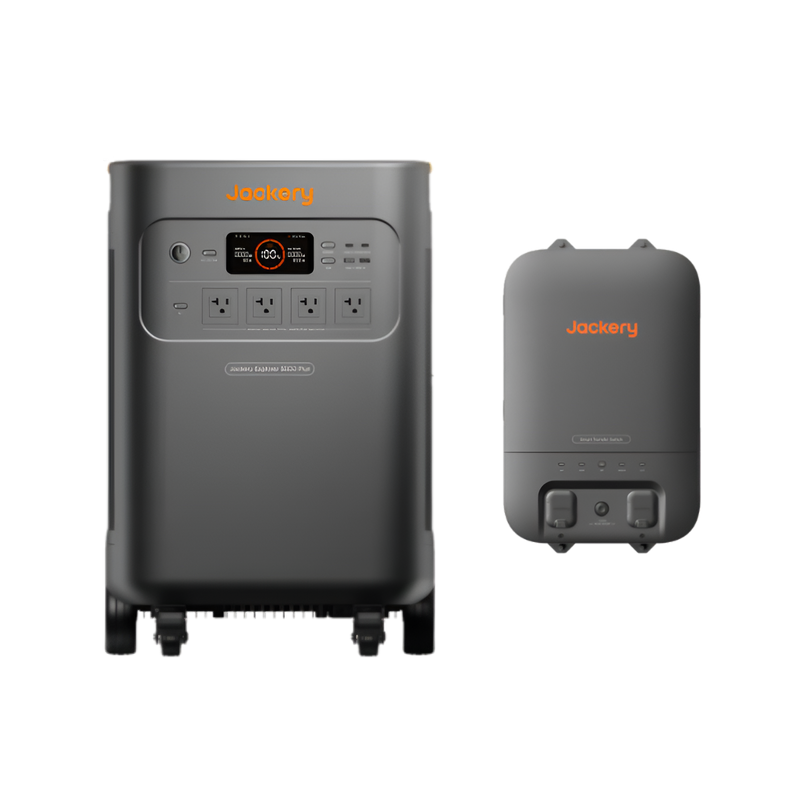 Jackery Explorer 5000 Plus Portable Power Station + Smart Home Transfer Switch