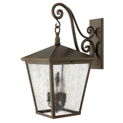 Hinkley Regency Bronze Outdoor Trellis Wall Light - 1438