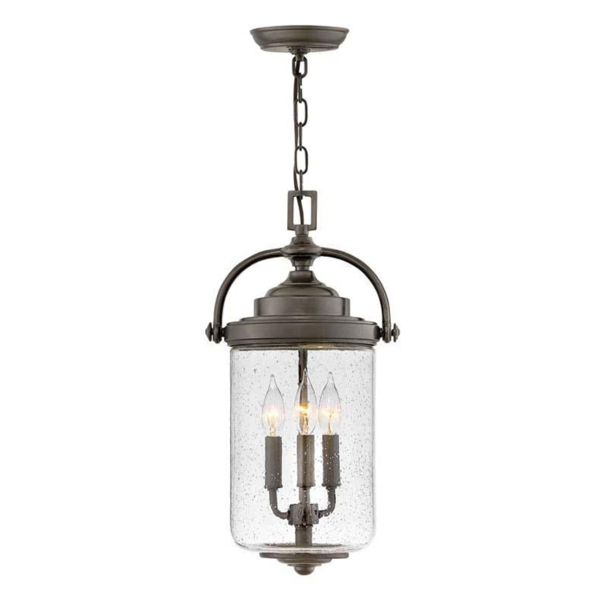 Hinkley Outdoor Willoughby Oil Rubbed Bronze Pendant Light - 2752OZ