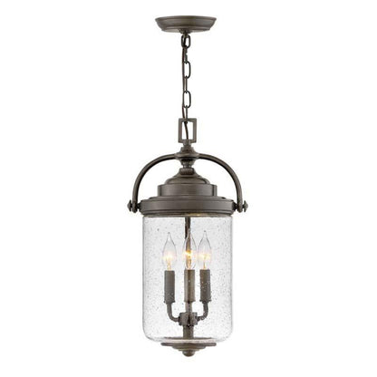 Hinkley Outdoor Willoughby Oil Rubbed Bronze Pendant Light - 2752OZ