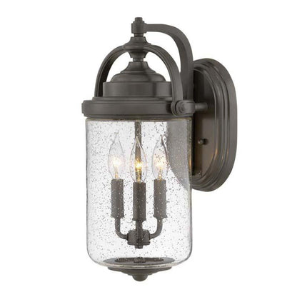 Hinkley Outdoor Willoughby Oil Rubbed Bronze Wall Light - 2755OZ