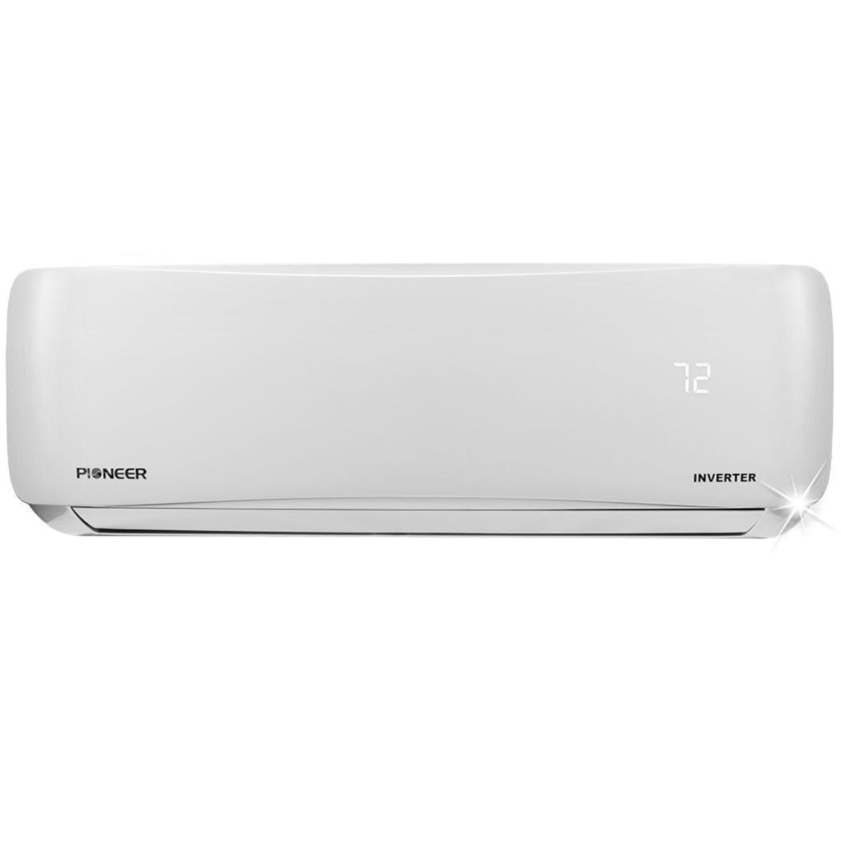 Pioneer 18,000 BTU 19 SEER2 Ductless Mini-Split Inverter+ Air Conditioner Heat Pump System Full Set 230V - WYS018GMFI20RL-10