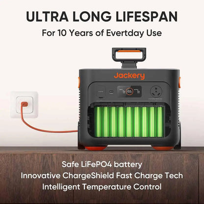 Jackery Solar Generator 2000 / +1 Solar Saga 100W Solar Panel