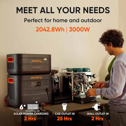 Jackery Solar Generator 2000 / +1 Solar Saga 100W Solar Panel