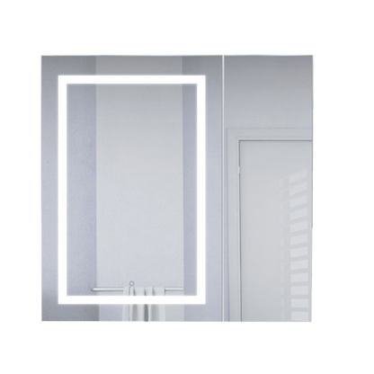Krugg 36" X 36" LED Bi-View Medicine Cabinet with Dimmer & Defogger SVANGE3636L - Backyard Provider