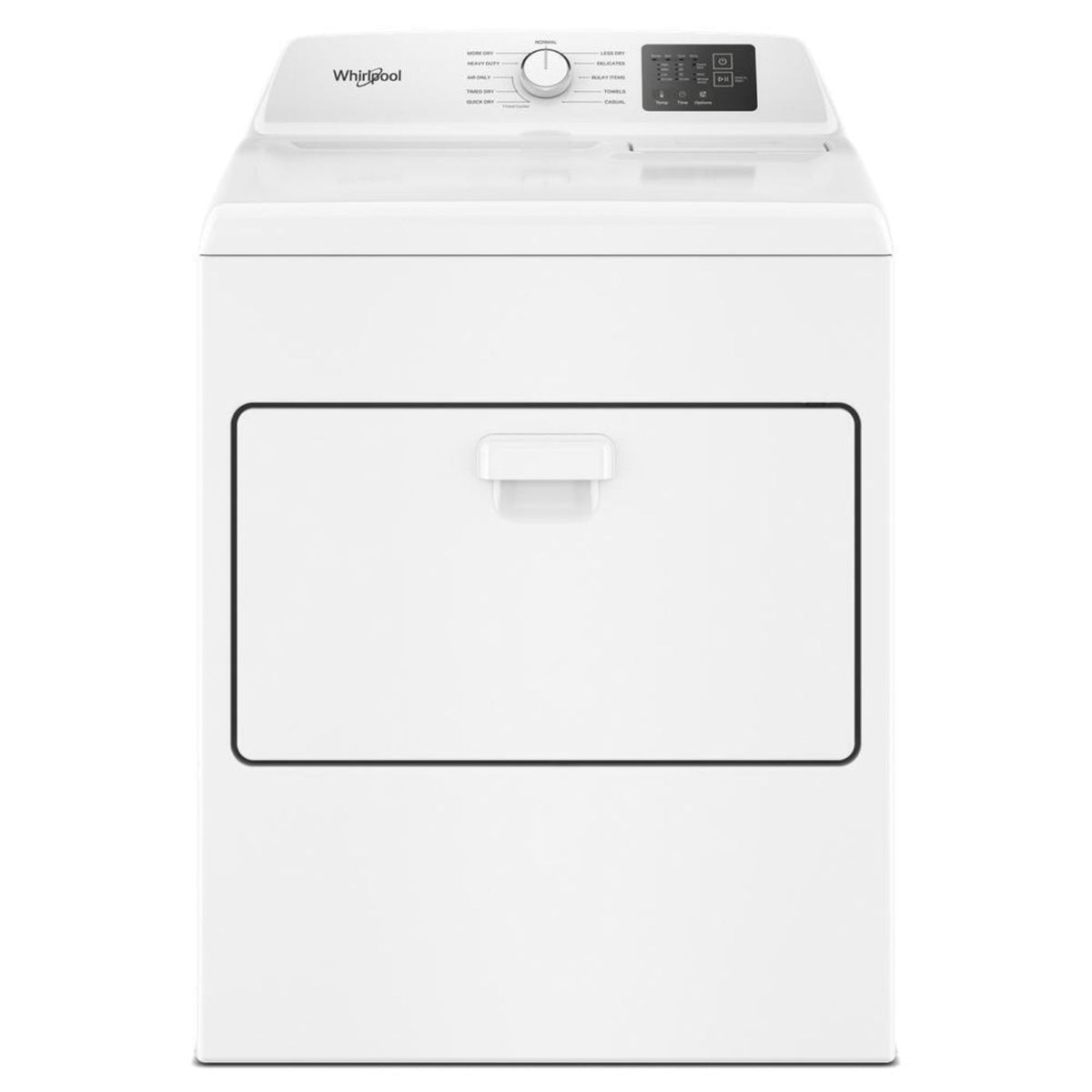 WHIRLPOOL 7.0 cu. ft. Gas Dryer with Adaptive Dry - Vented Top Load Matching White - WGD4107SW