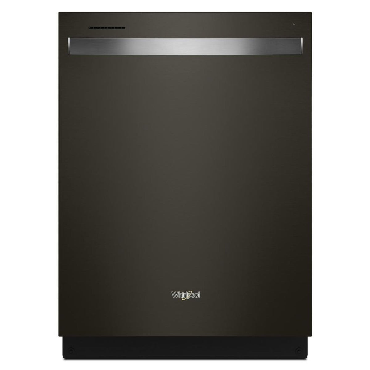 WHIRLPOOL 24 in Stainless Steel Dishwasher with AI Intelligent Wash - 47 dBA Black On Stainless - WDT750SAKV