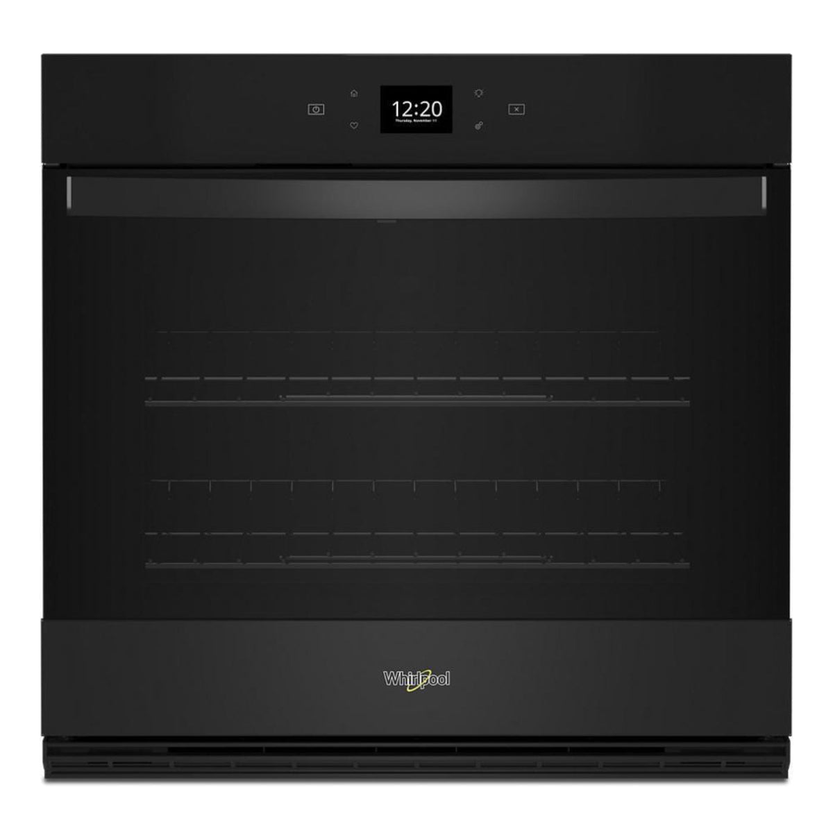 WHIRLPOOL 4.3 Cu. Ft. Single Wall Oven with Air Fry When Connected Black - WOES5027LB