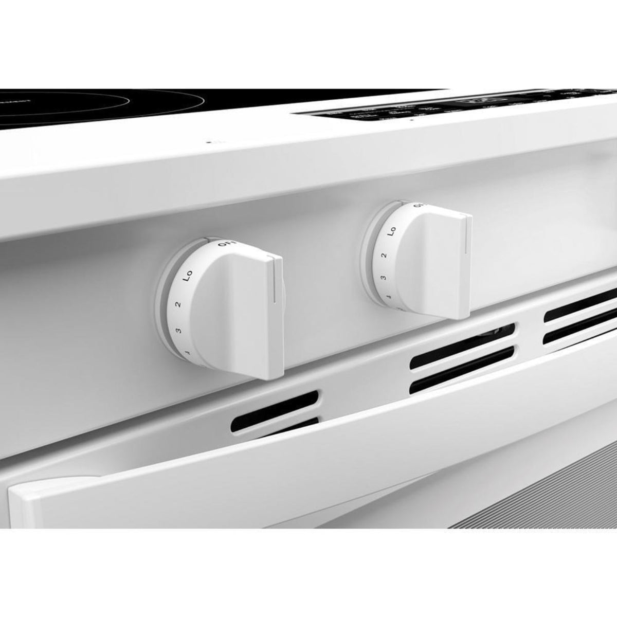 WHIRLPOOL 30-inch Electric Smart Range with Air Cooking Technology White - WSES5030SW