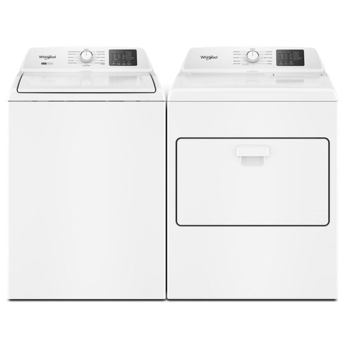 WHIRLPOOL 7.0 cu. ft. Gas Dryer with Adaptive Dry - Vented Top Load Matching White - WGD4107SW
