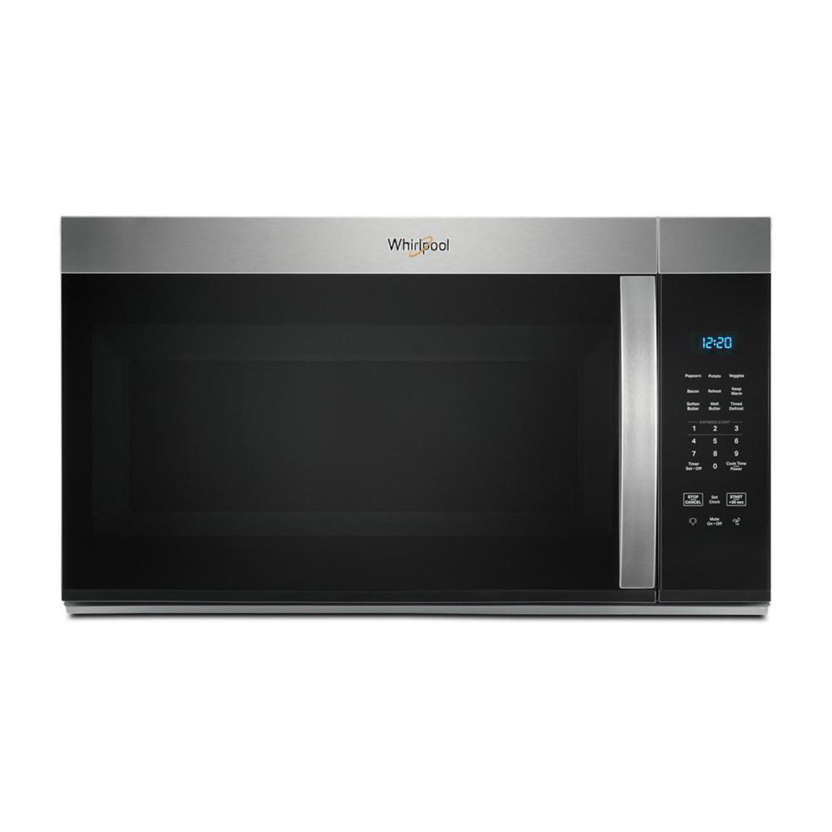 WHIRLPOOL 30 W 1.7 cu. ft Over the range Microwave with 1000-Watts Cooking Power in Stainless Steel - WMMS3130RS