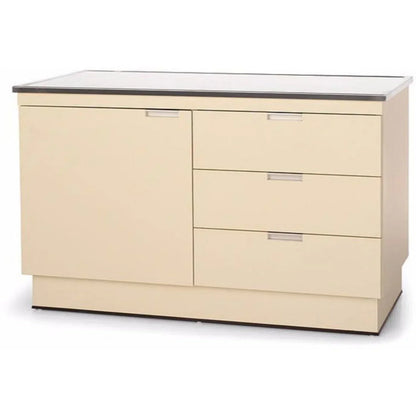 PETLIFT Omni Veterinary Exam Table & Storage | Full Flush Table - 58 x 24 - PL-TEC-300-58SS