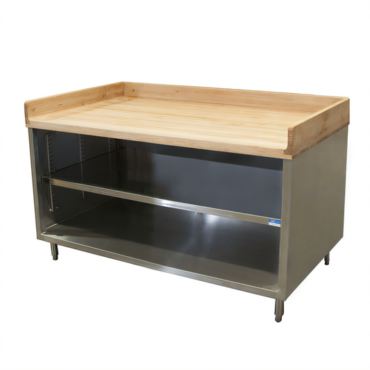 BK Resources CMBT-3660 Stainless Steel Prep Tables - CMBT-3660