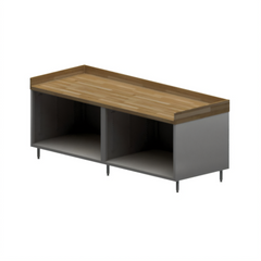 BK Resources CMBT-3696 Stainless Steel Prep Tables - CMBT-3696
