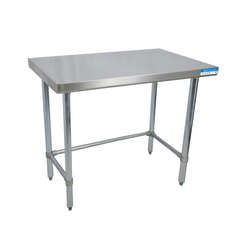 BK Resources CVTOB-6036 Stainless Steel Prep Tables - CVTOB-6036