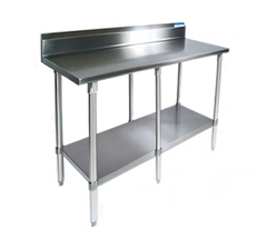BK Resources Stainless Steel Prep Tables - SVTR5-9624