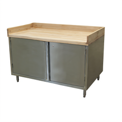 BK Resources CMBT-3048HL Stainless Steel Prep Tables - CMBT-3048HL