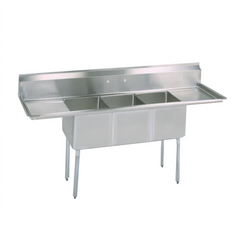 BK Resources Compartment Sinks - BKS-3-15-14-15T