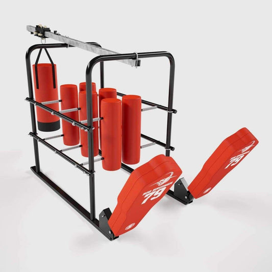 Rogers 6-Pad PowerBlast w/ PowerLine Sled & Hanging Dummy - 411520