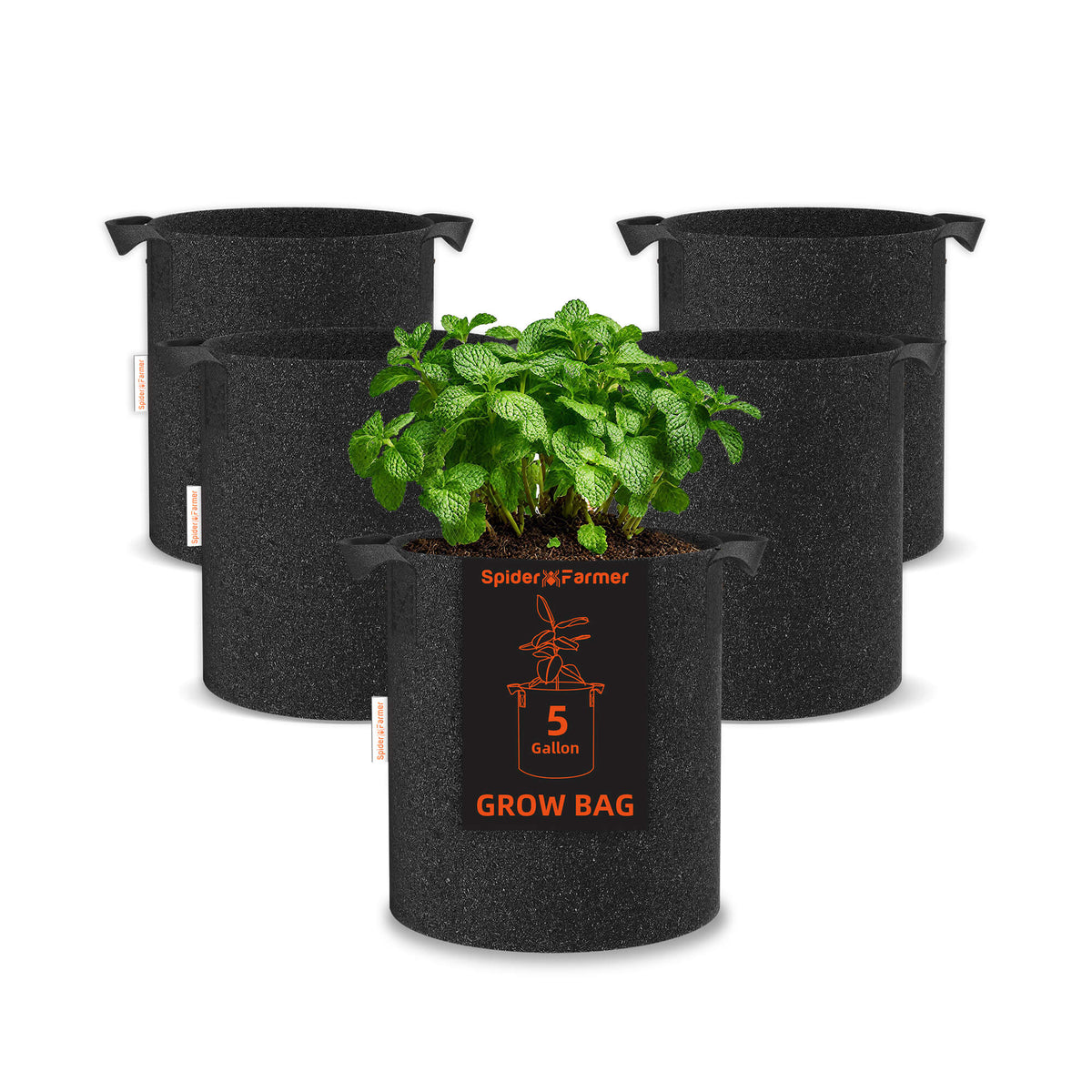 Sale丨2026 Spider Farmer® 4’x4′ Complete Grow Tent Kit丨SF4000 450W Full Spectrum LED Grow Light丨6” Clip Fan丨6” Ventilation System with GGS Controller