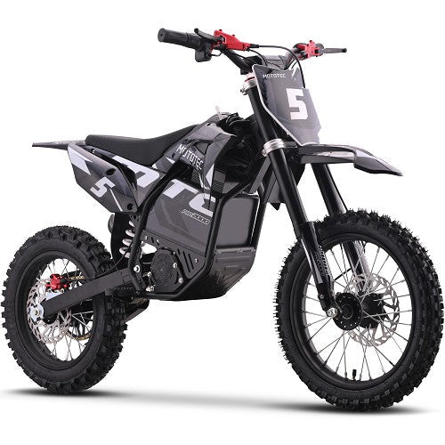 MotoTec 60v 2000w Pro Electric Dirt Bike Lithium Blue