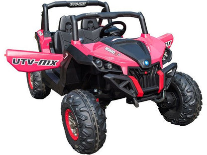 MotoTec UTV 4x4 12v White (2.4ghz RC)