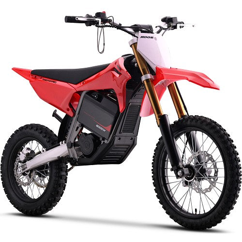 MotoTec 72v 8000w Pro Electric Dirt Bike 17/14 Lithium Grey