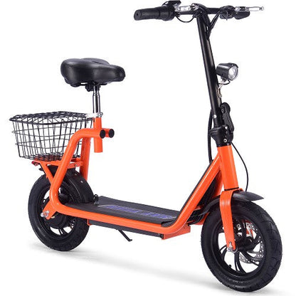 MotoTec Metro 36v 500w Lithium Electric Scooter Green