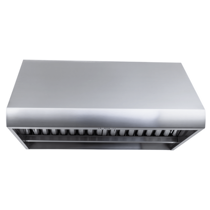 Proline PLJW 109 - Wall-Mounted Range Hood, 1000/2000 CFM | Convertible to Ductless, Stainless Steel Finish, Outdoor Rated - PLJW 109.30